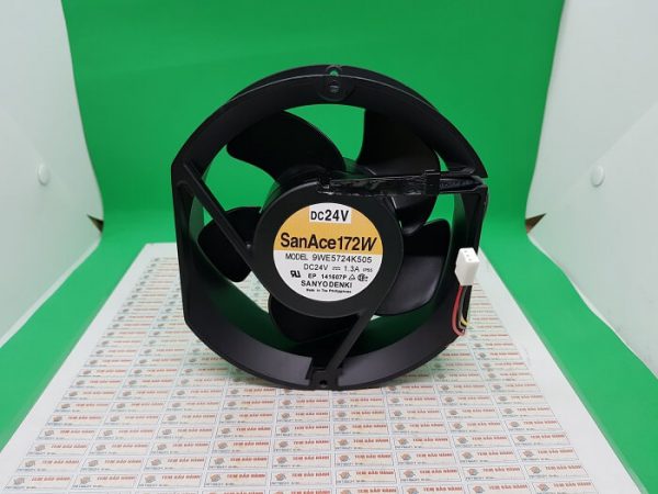 Quạt tản nhiệt Sanyo Denki 9WE5724K505 24V-1.3A 172x150x51mm